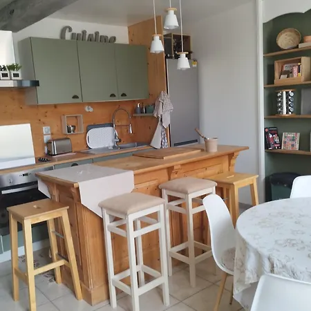 בית נופש Maison Avec Vu Sur Le Chateau
